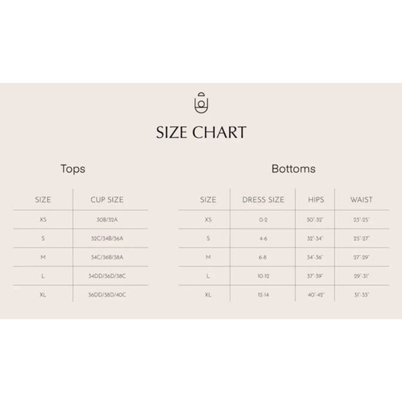 NWT Stone Fox Swim Moon Bikini Bottom, Thong, Color Block Resort Combo, size XL - Picture 9 of 16